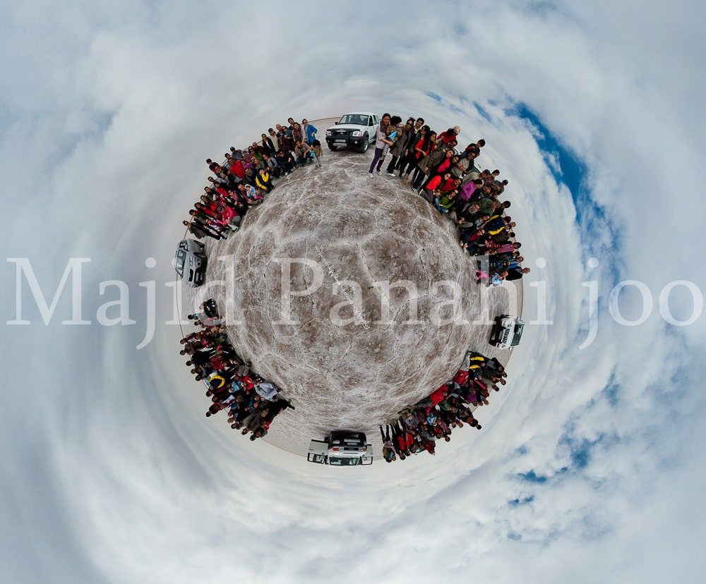 نمک زار کویر عکاسی سیاره کوچک توسط مجید پناهی جو