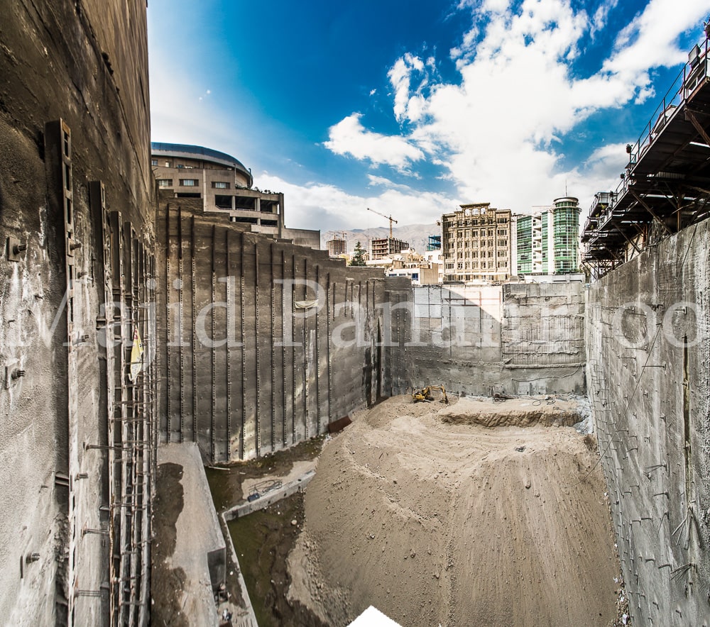 پروژه ساختمانی تهران - عکاس مجید پناهی جو